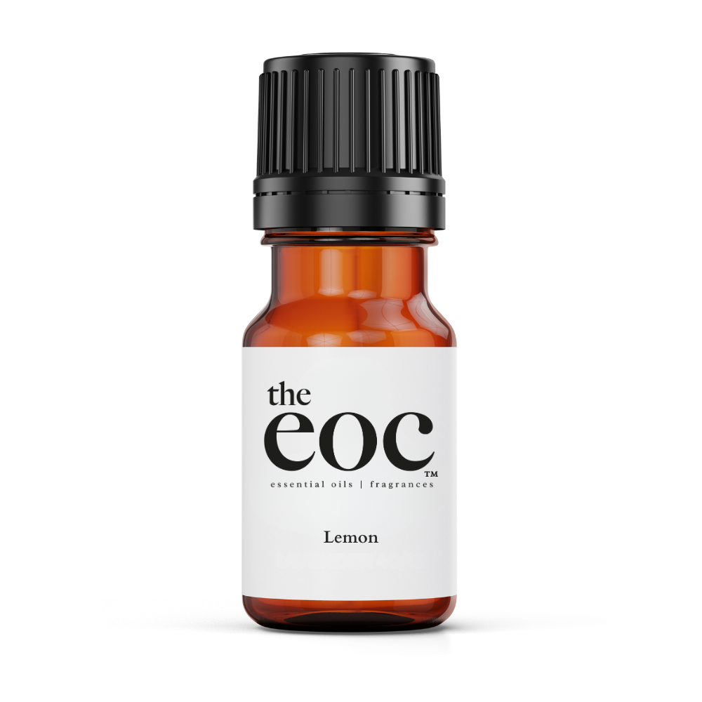 15 ml bottle of pure Lemon Essential Oil custom bottled for Diffuser World