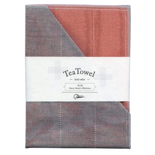 Nawrap Tea Towel Coral w/ Binchotan Charcoal