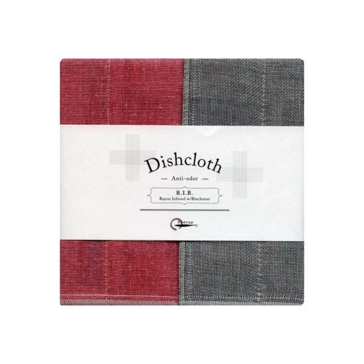 Nawrap Dishcloth Bright Pink w/ Binchotan Charcoal