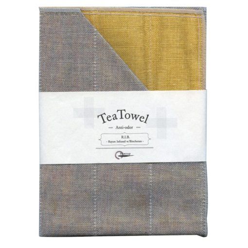 Nawrap Tea Towel Tangerine w/ Binchotan Charcoal