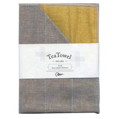 Nawrap Tea Towel Tangerine w/ Binchotan Charcoal