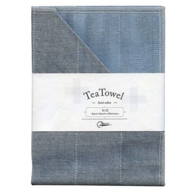 Nawrap Tea Towel Aqua w/ Binchotan Charcoal