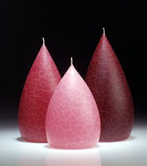 Plum Barrick Candles: Round 5 ½&quot; (Light)
