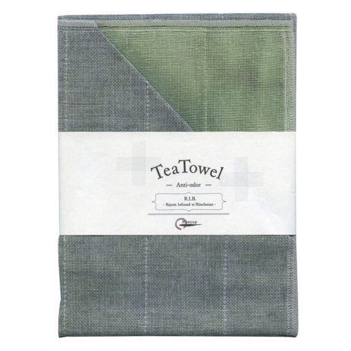 Nawrap Tea Towel Pistachio w/ Binchotan Charcoal