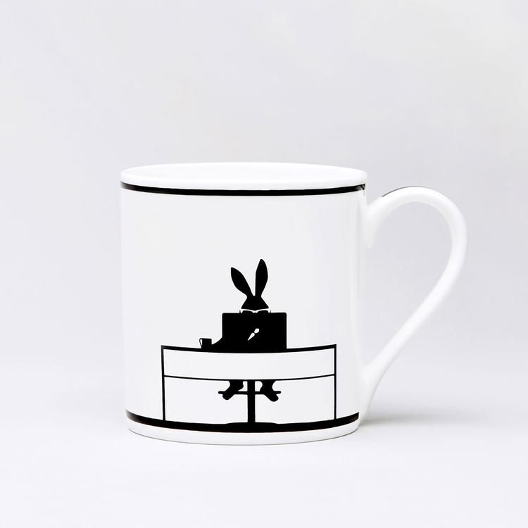 Working Rabbit Mug