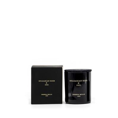 Bulgarian Rose &amp; Oud Black Candle