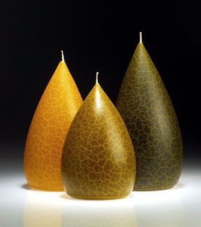 Lichen Barrick Candles: Round 6 ½&quot; (Medium)