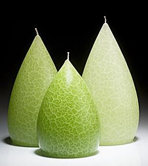 Kiwi Barrick Candles: Round 6 ½" (Dark)