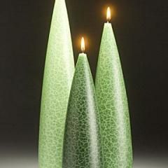 Evergreen Barrick Candles: Tall 14&quot; (Medium)