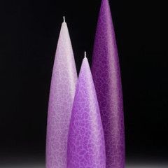 Grape Barrick Candles: Tall 10&quot; (Medium)