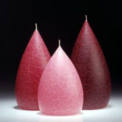 Plum Barrick Candles: Round 7 ½&quot; (Dark)
