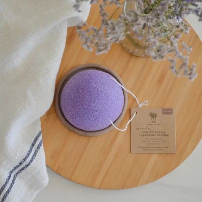 Lavender Facial Konjac Sponge