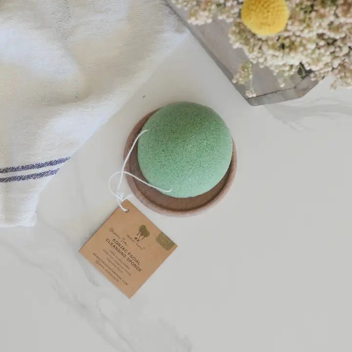 Green Tea Facial Konjac Sponge
