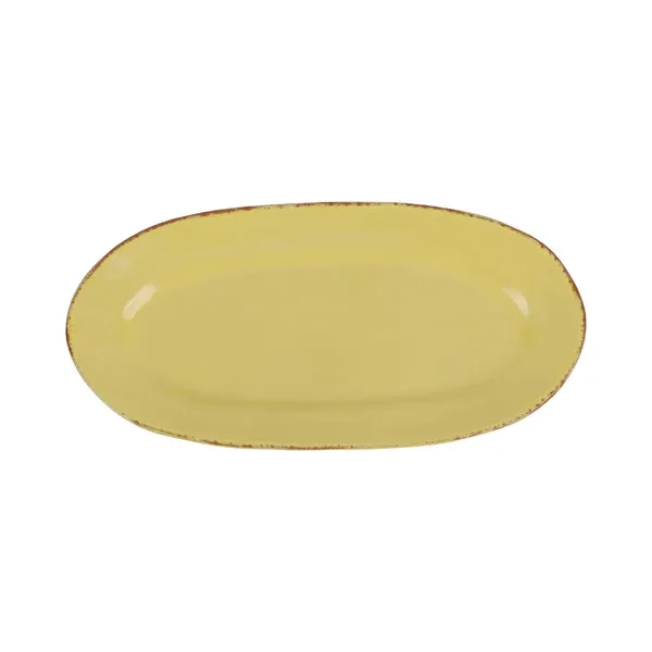 Cucina Fresca Oval Platter Saffron