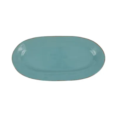 Cucina Fresca Oval Platter Turquoise