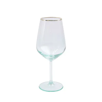 Rainbow Wine Glass - Green