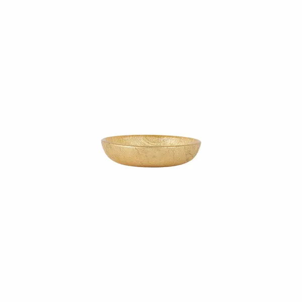 Gold Shallow Dipping Bowl