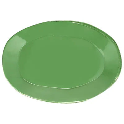 Lastra Green Oval Platter