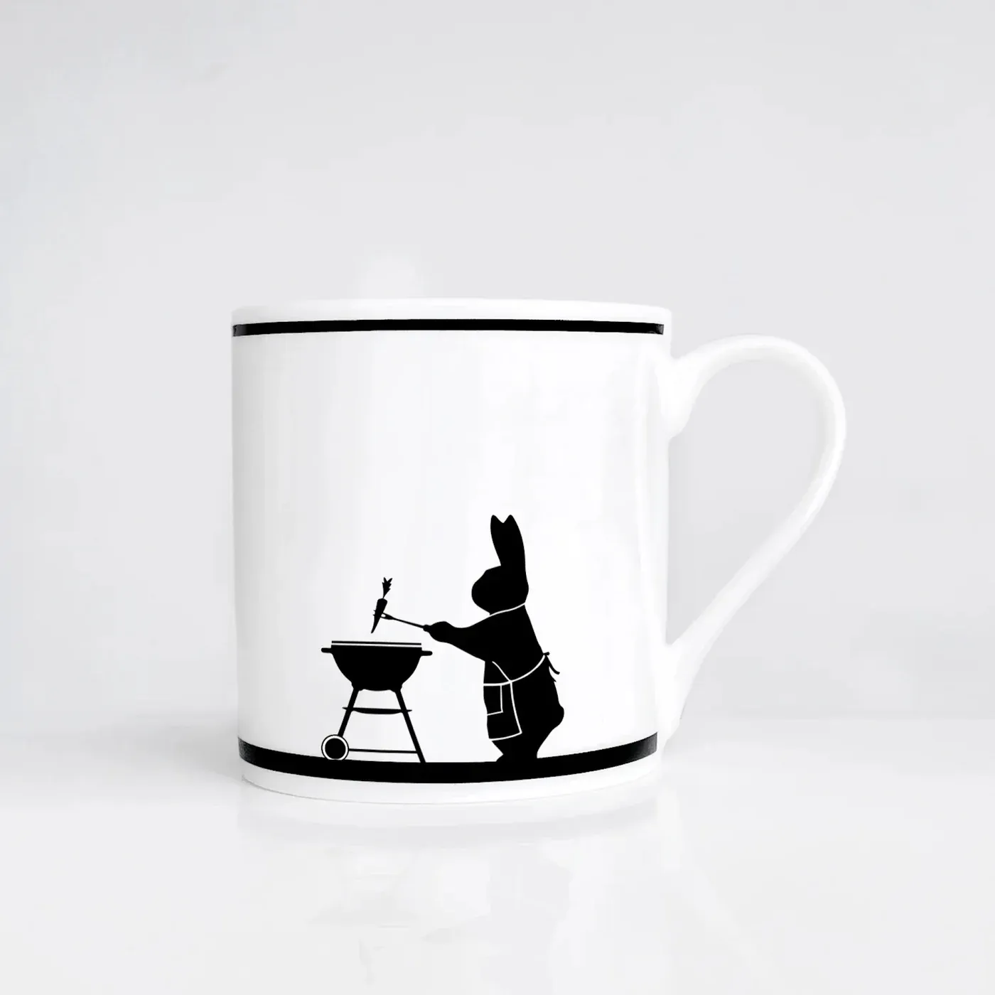 Barbecuing Rabbit Mug