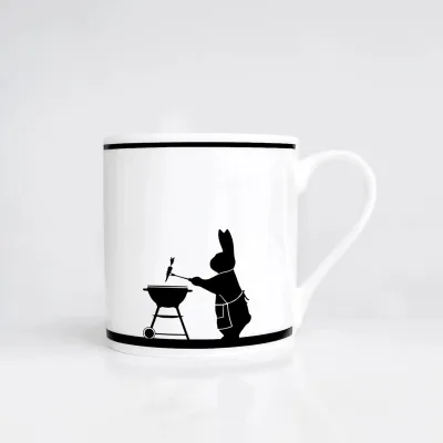 Barbecuing Rabbit Mug