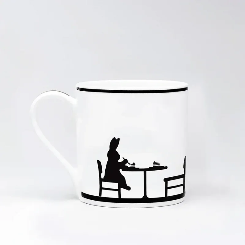 Teatime Rabbit Mug