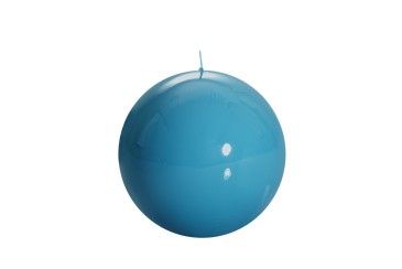 Medium Ball Candle - Turquoise