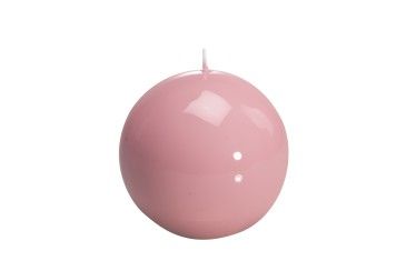 Medium Ball Candle - Pink