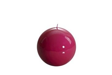 Small Ball Candle - Fuchsia