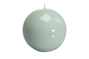 Large Ball Candle - Water Green