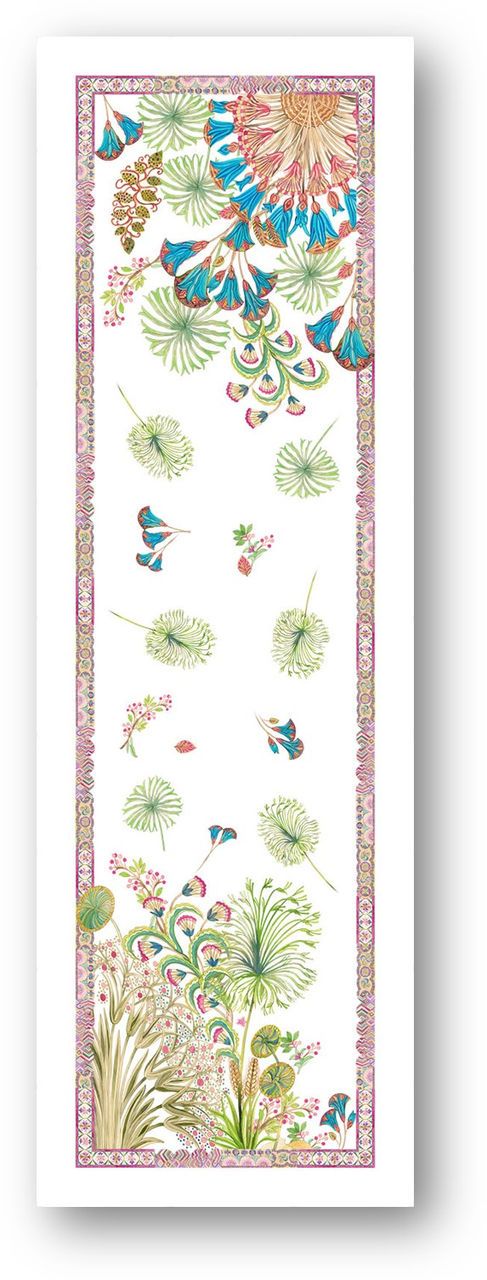 Papyro Runner Tablecloth 45 x 170 cm - Cream
