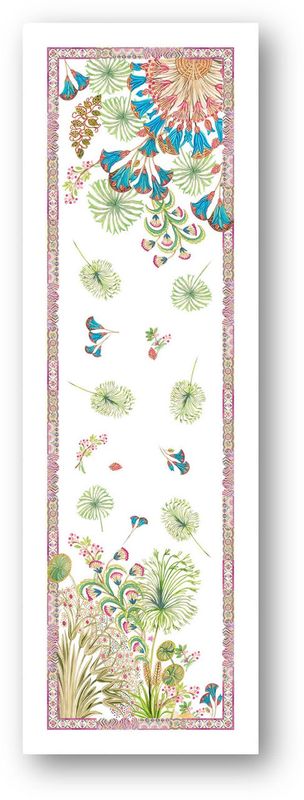 Papyro Runner Tablecloth 45 x 170 cm - Cream