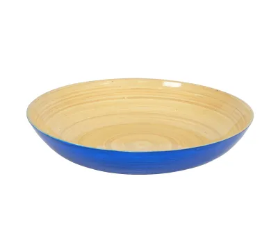 Bamboo Fruit Bowl - Blue