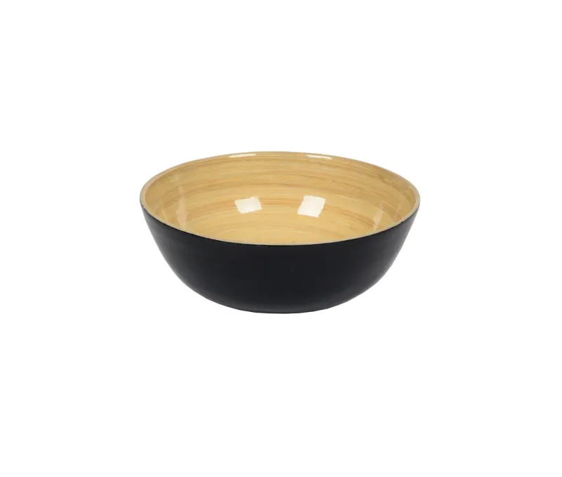 Bamboo Salad Bowl - Black
