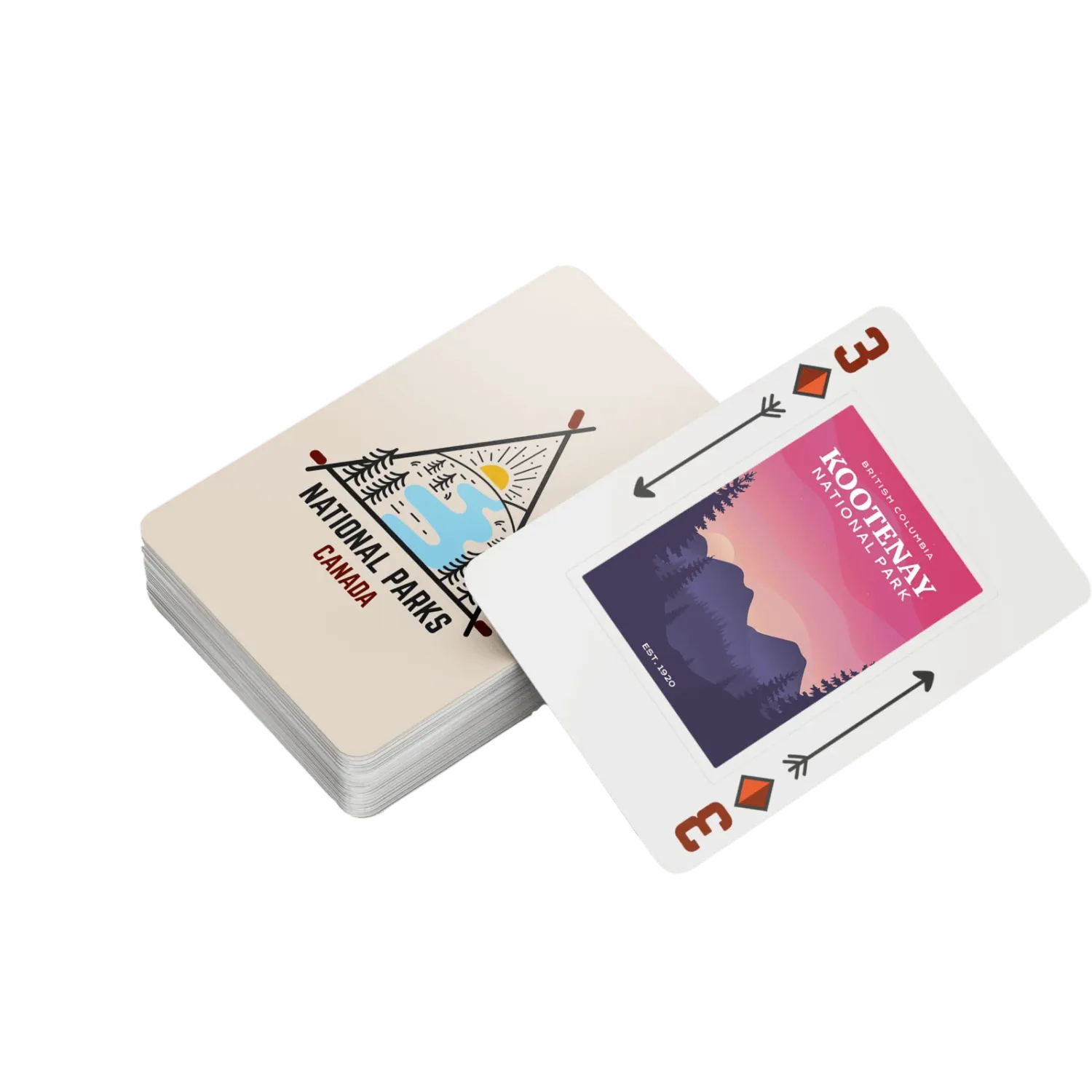 National Parks Canada Playing Cards