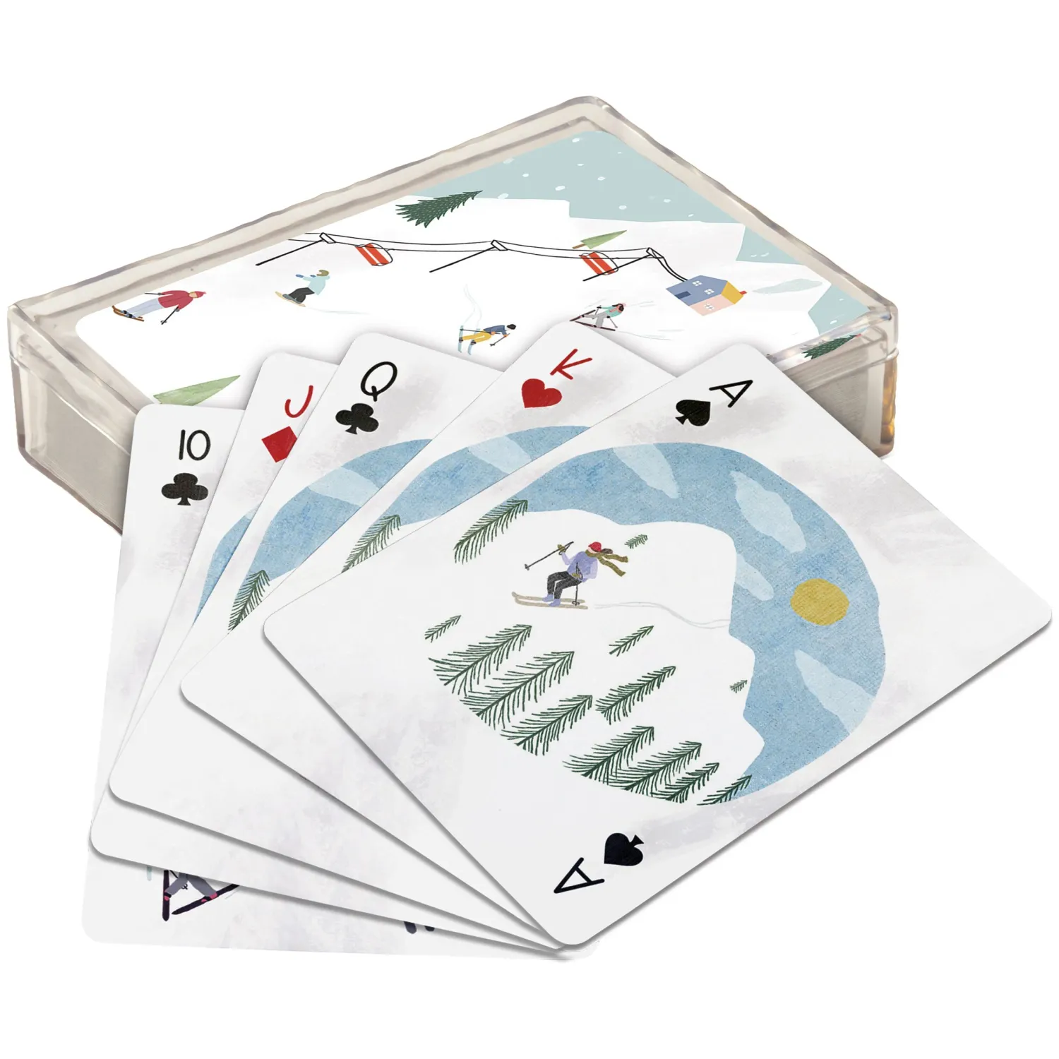 Skiing Cards