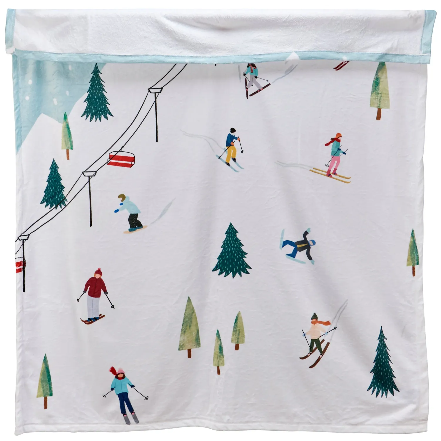 Skiing Throw