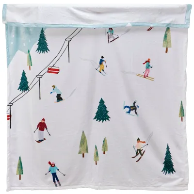Skiing Throw