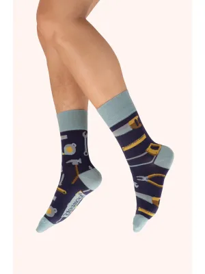 Tool Kit Men&#39;s Socks - Navy
