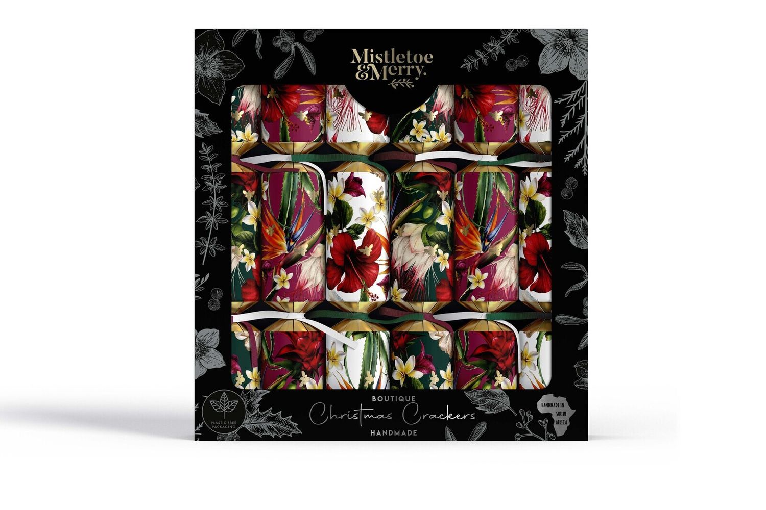 Boutique Jungle Floral Crackers
