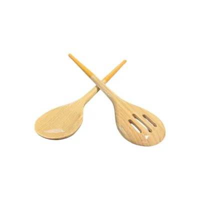Refined Bamboo Server Set Yellow