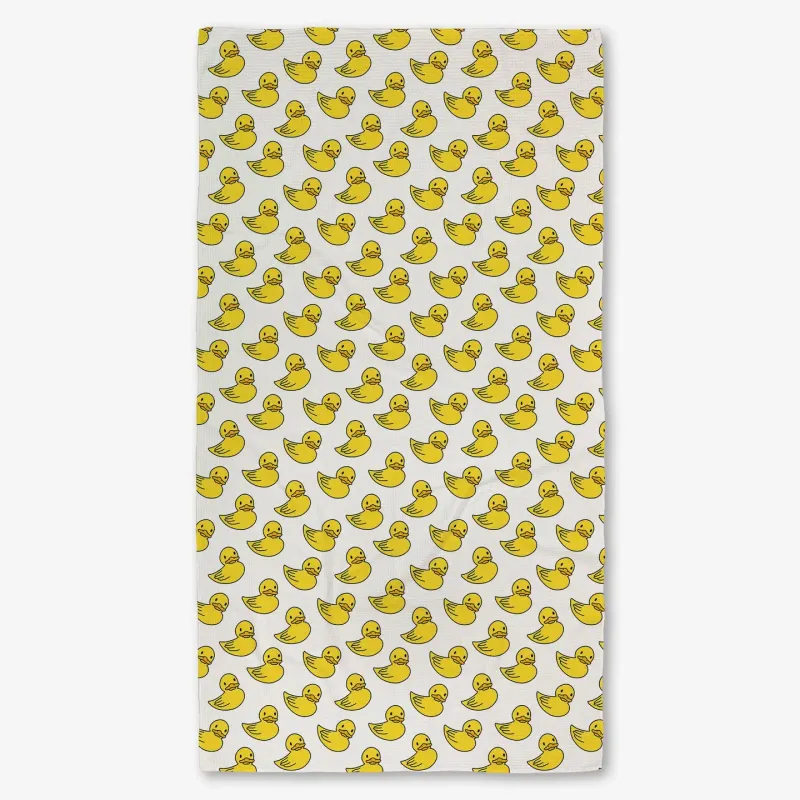 Duckies Luxe Bath Towel