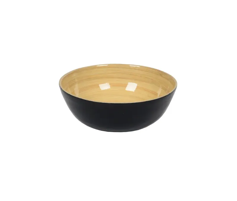 Bamboo Salad Bowl - Black