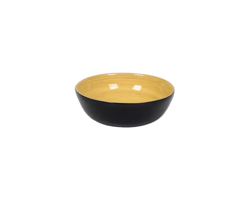 Bamboo Side Bowl - Black