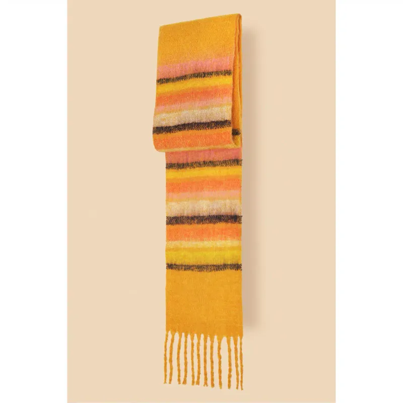 Knitted Scarf - Mustard