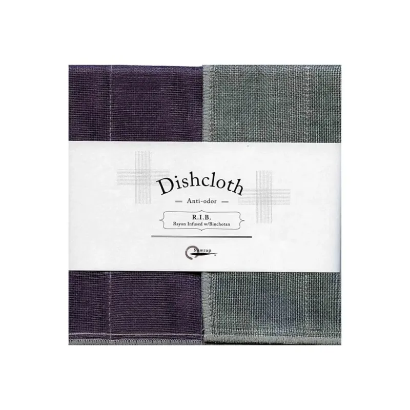 Nawrap Dishcloth Purple w/ Binchotan Charcoal