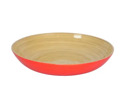 Bamboo Fruit Bowl - Orange
