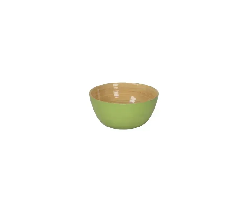 Mini Bamboo Bowl Pastel Green