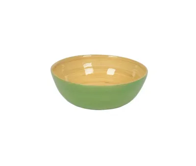 Bamboo Salad Bowl - Pastel Green