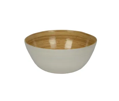 Bamboo Noodle Bowl - White