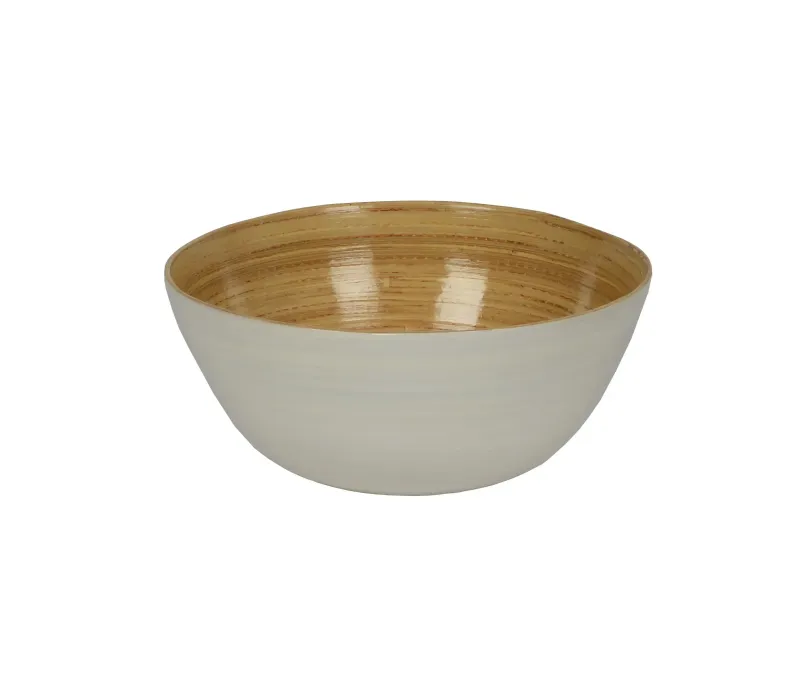 Bamboo Noodle Bowl - White